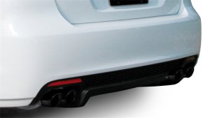 Pontiac G8 Performance Exhaust - Dual Rear Exit - CORSA Performance - Cat Back + X-Pipe Sport - Black - `08-`09